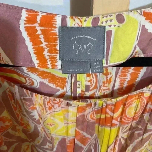 Anthropologie vanessa virginia dress size 10 - Picture 8 of 15